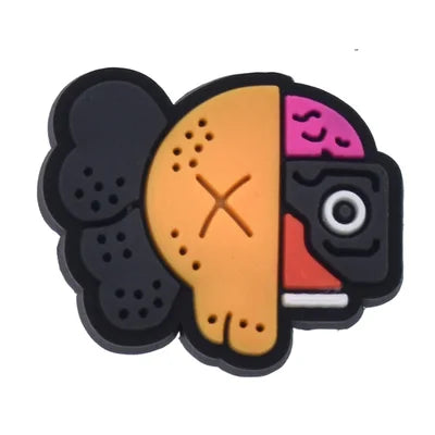 KAWS Companion Brain Croc Pin