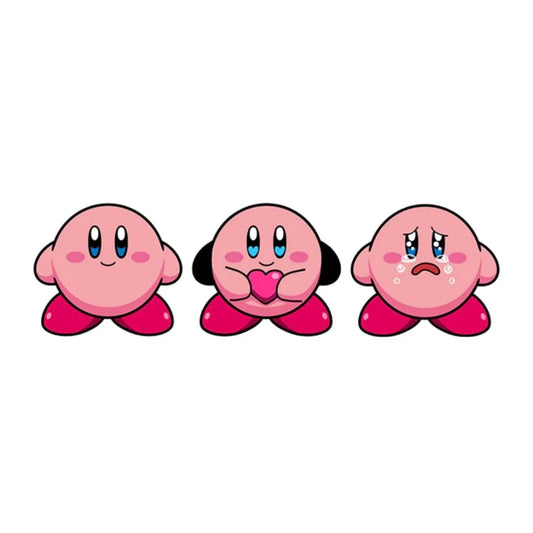Kirby 3D Motion Sticker Car Decal