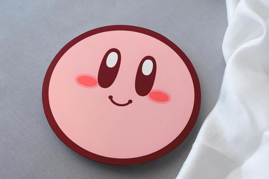Kirby Cute MDF Coaster Kitchenware