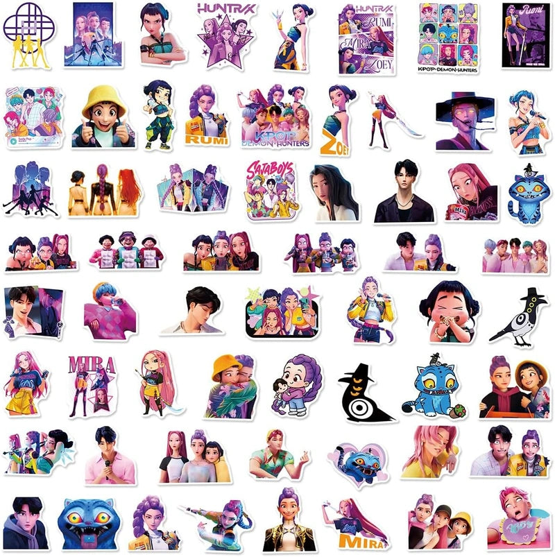 K-Pop Demon Hunters Sticker Set 60pcs