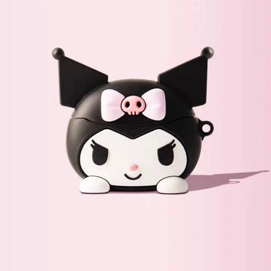 Kuromi AirPods 4 Case | Carabiner Included