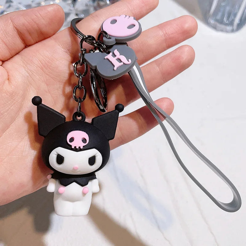 Kuromi Sanrio Studio 3D PVC Keychain