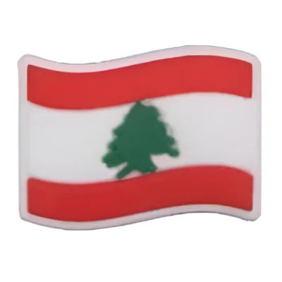 lebanon flag Croc Charm for Crocs | Jibbitz