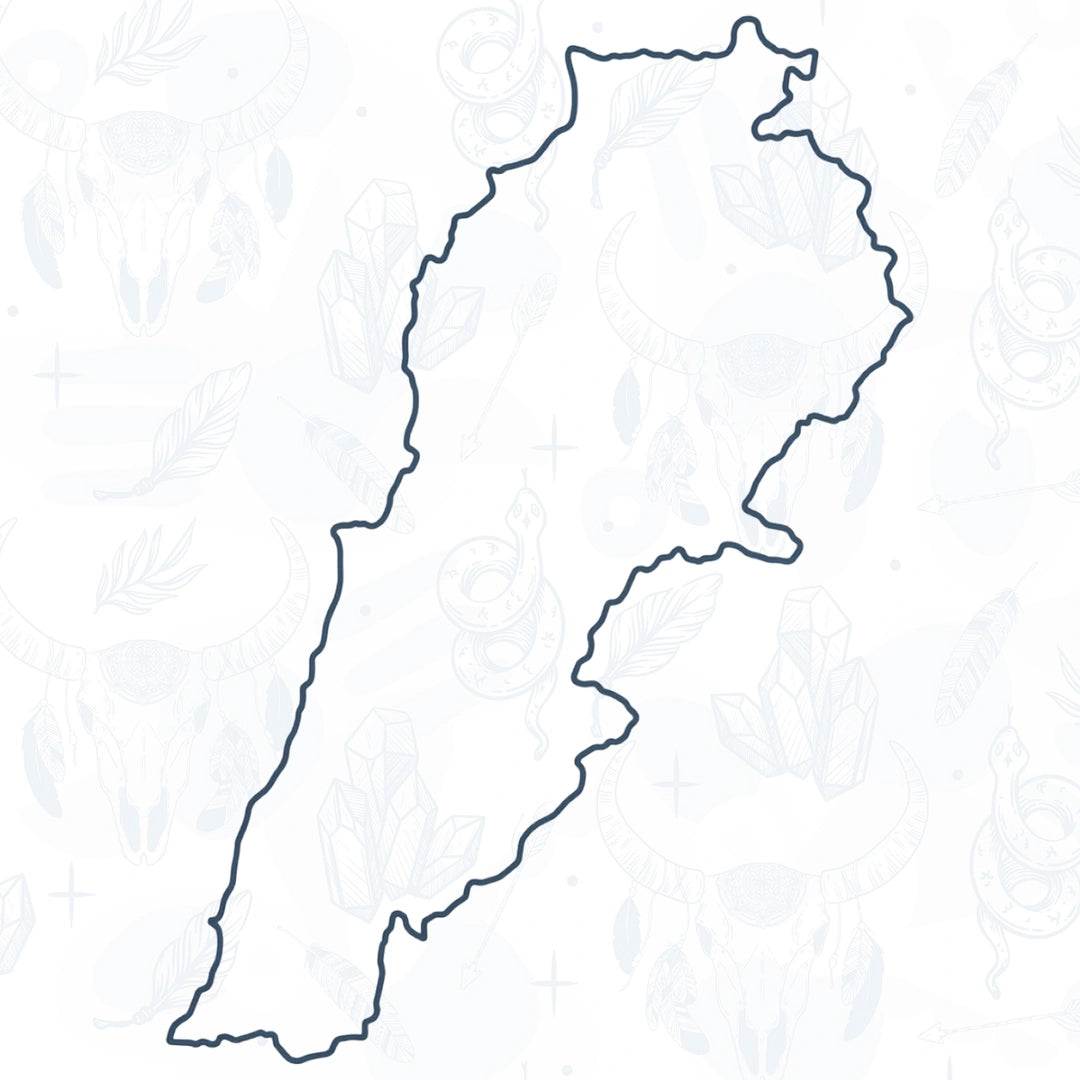 lebanon map semi permanent tattoo from inkbee store lebanon