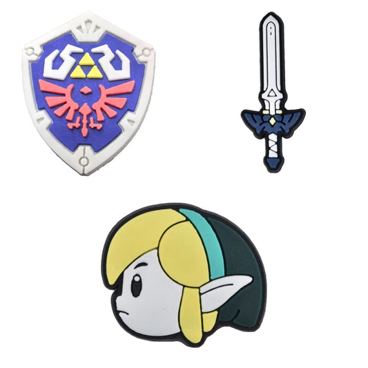 Legend of zelda croc charms for crocs | jibbitz