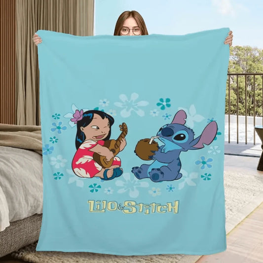 Lilo and Stitch Blanket Large Size 150 by 200 cm