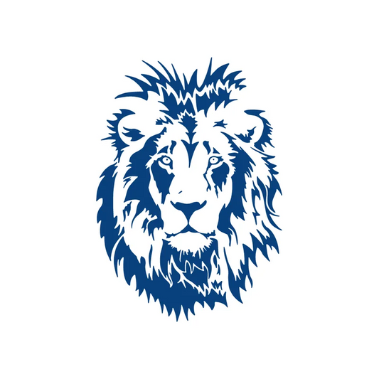 Lion Small Semi-Permanent Jagua Tattoo