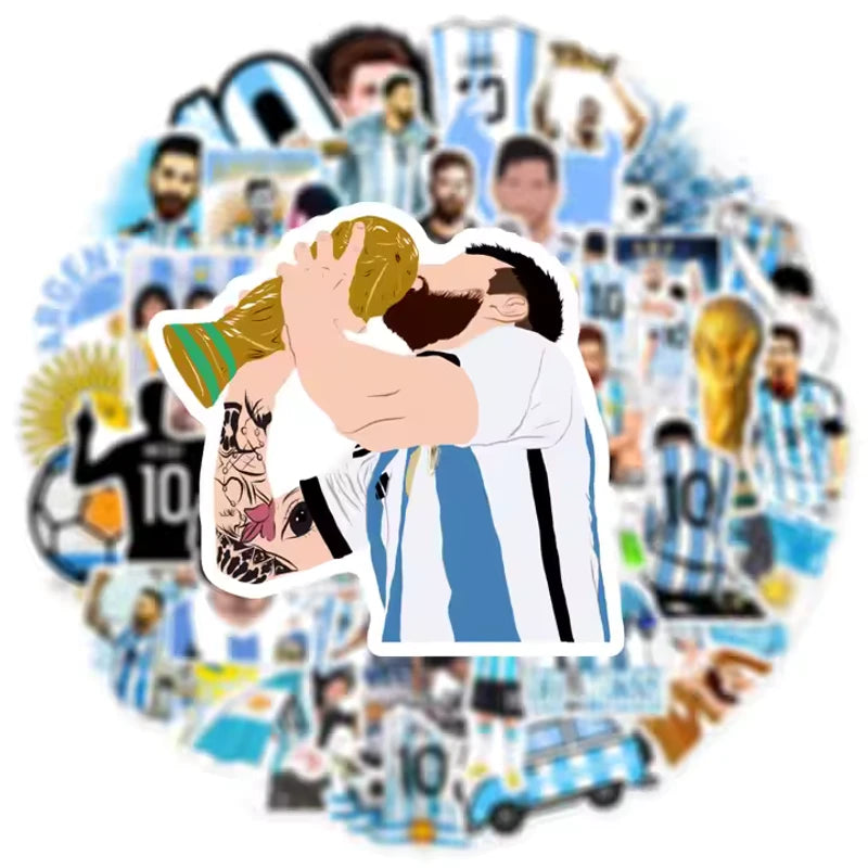 Lionel Messi Sticker Set of 50 pieces