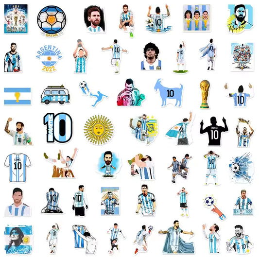 Lionel Messi Sticker Set of 50 pieces