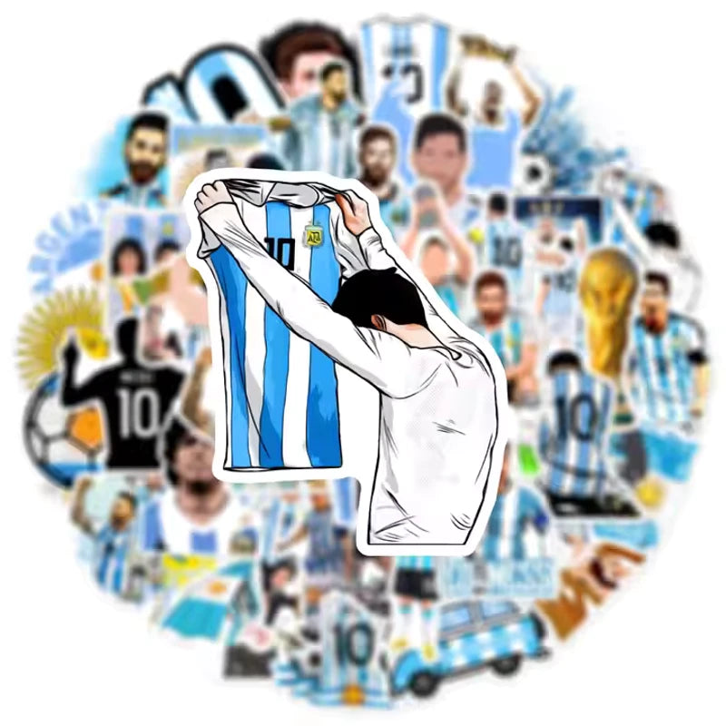 Lionel Messi Sticker Set of 50 pieces