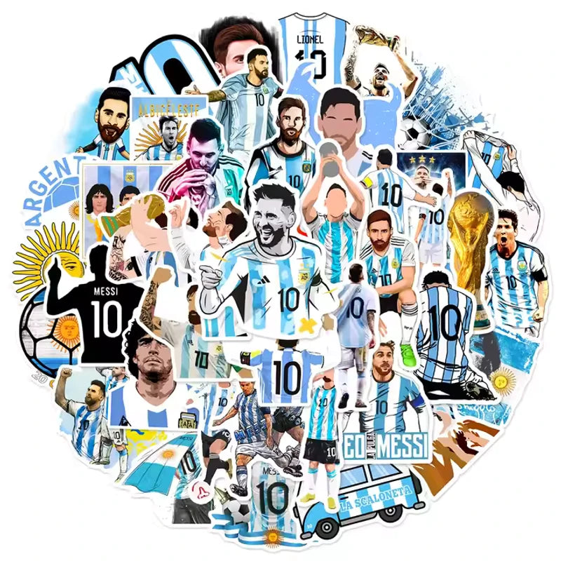 Lionel Messi Sticker Set of 50 pieces