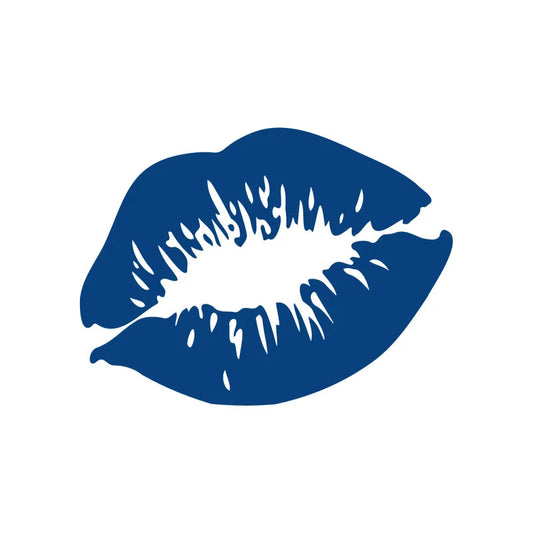 Lips Small Jagua Tattoo