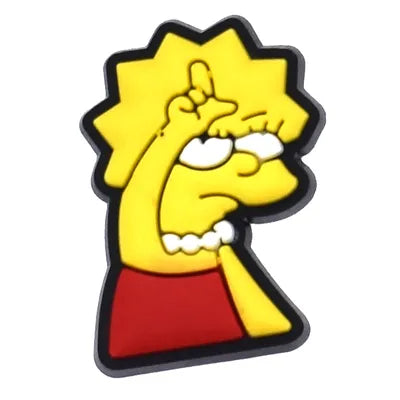 Lisa Simpson Loser Jibbitz Croc Charms - Crocs
