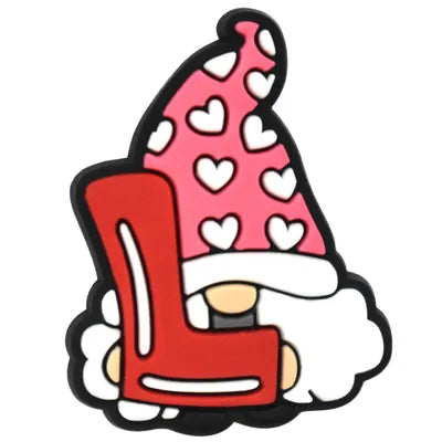 Love Dwarf Letter L Jibbitz Croc Charms - Crocs