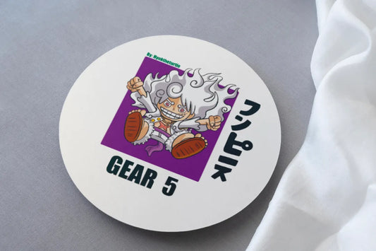 One Piece Luffy Gear 5 Coaster