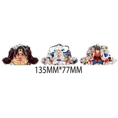 Lenticular Sticker - Luffy Gear 5 One Piece 3D Motion Sticker