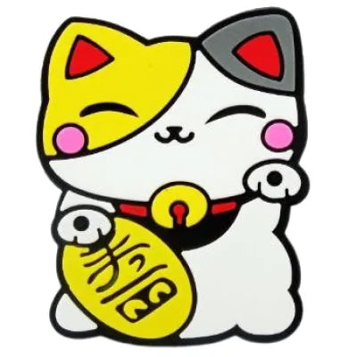 Maneki Neko Croc Pin