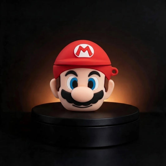 mario case for airpods and buds from inkbee store