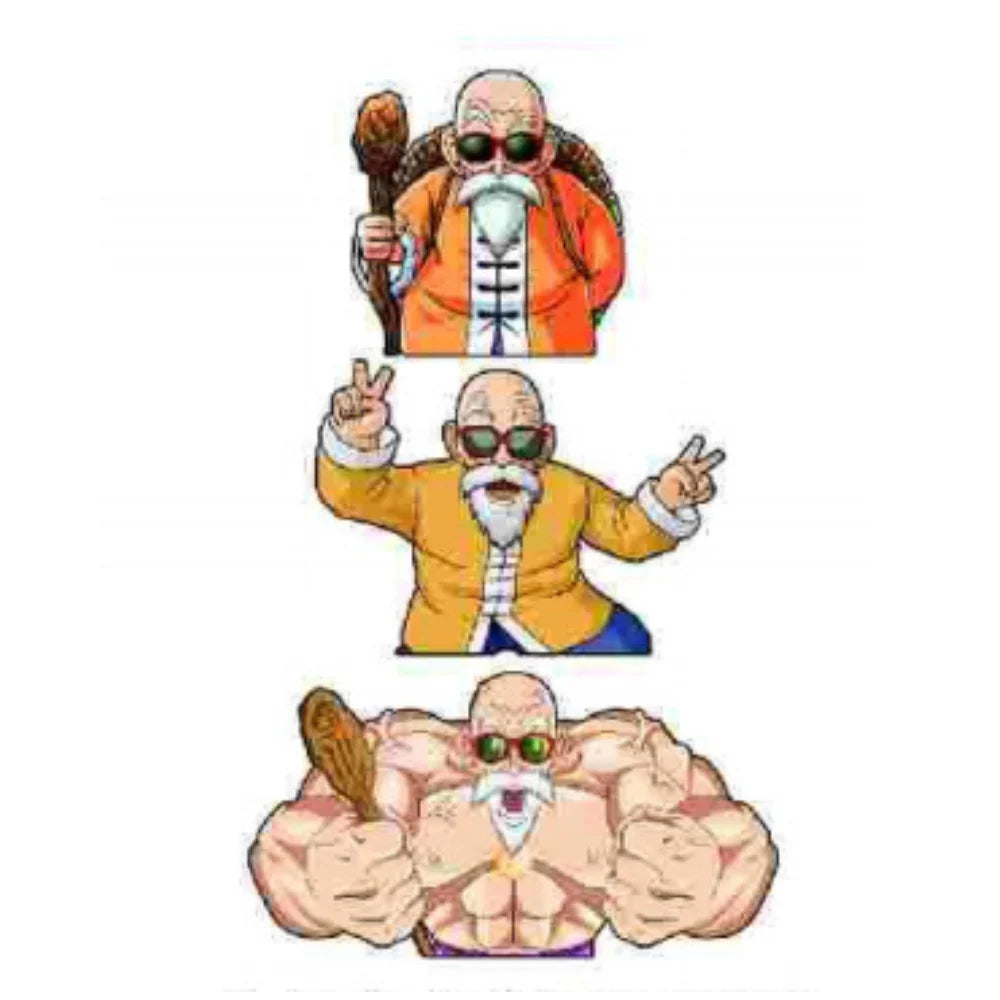 Master Roshi 3D Motion Stickers