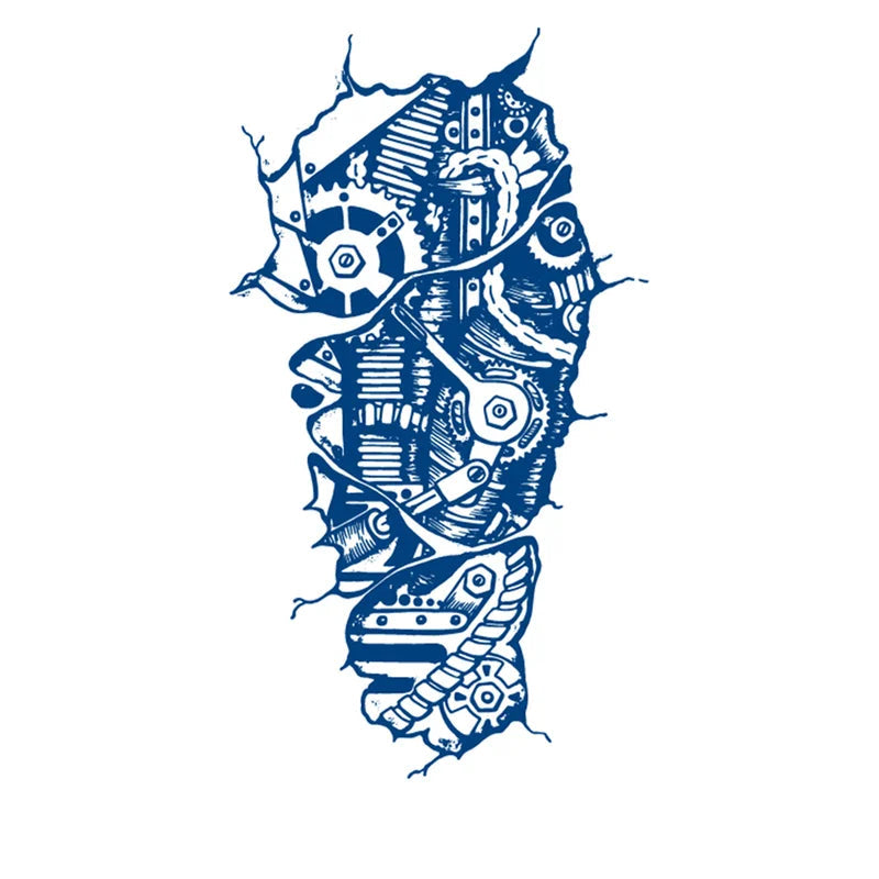 Mecha Semi-Permanent Jagua Tattoo