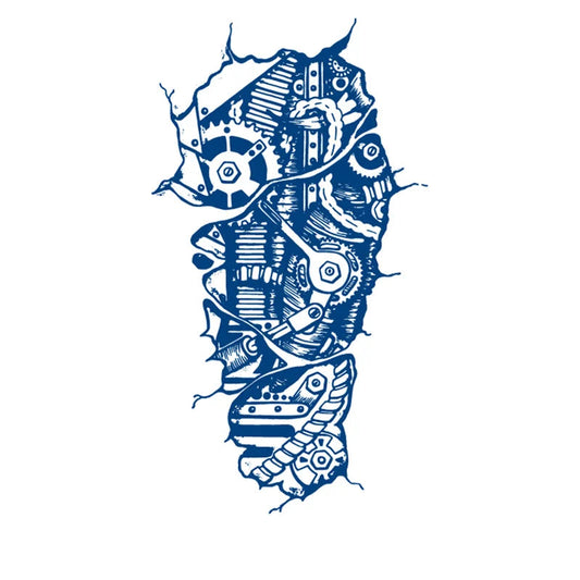 Mecha Semi-Permanent Jagua Tattoo