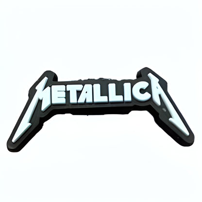 Metallica logo on a black background