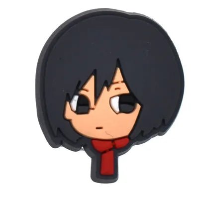 Mikasa Attack on Titan Jibbitz Croc Charms - Crocs