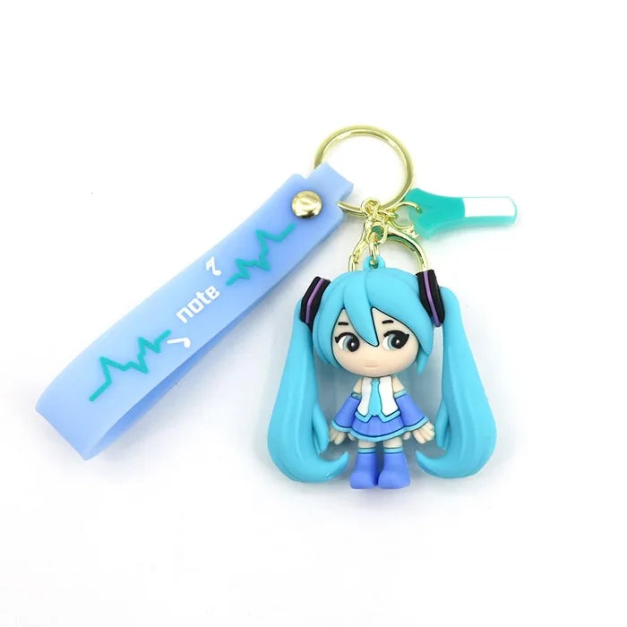 Hatsune Miku 3D PVC Keychain
