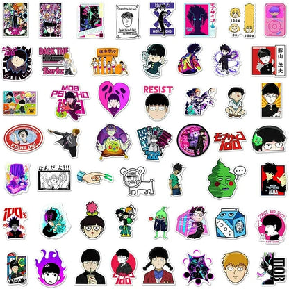 Mob Psycho 100 Sticker Set 50pcs – Inkbee Store Lebanon