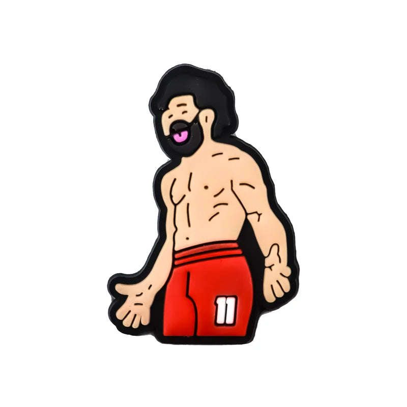 Football Croc Charms