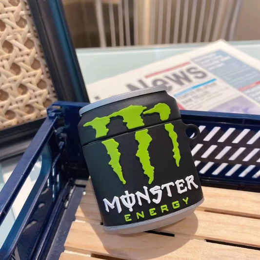 Monster Energy Drink Can Case for Apple Airpods 