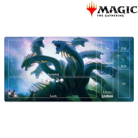 hydra magic the gathering playmat with guide layout from Inkbee Store Lebanon