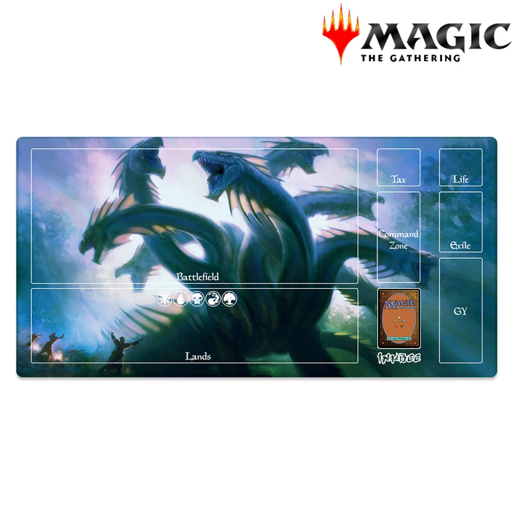 hydra magic the gathering playmat with guide layout from Inkbee Store Lebanon