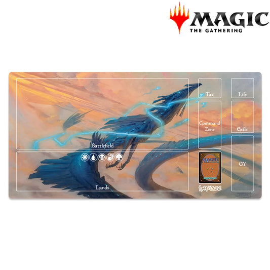 kairi playmat with layout for magic the gathering from Inkbee Store Lebanon