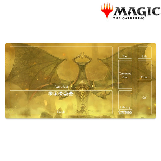 Nicol Bolas Magic The Gathering Playmat with Layout from Inkbee Store Lebanon