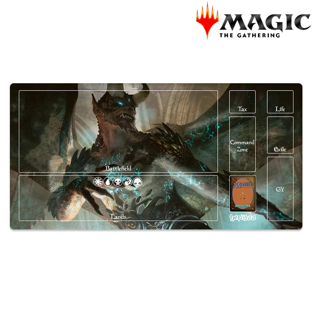 Rune Scarred Demon MTG Playmat (72 x 36 cm)