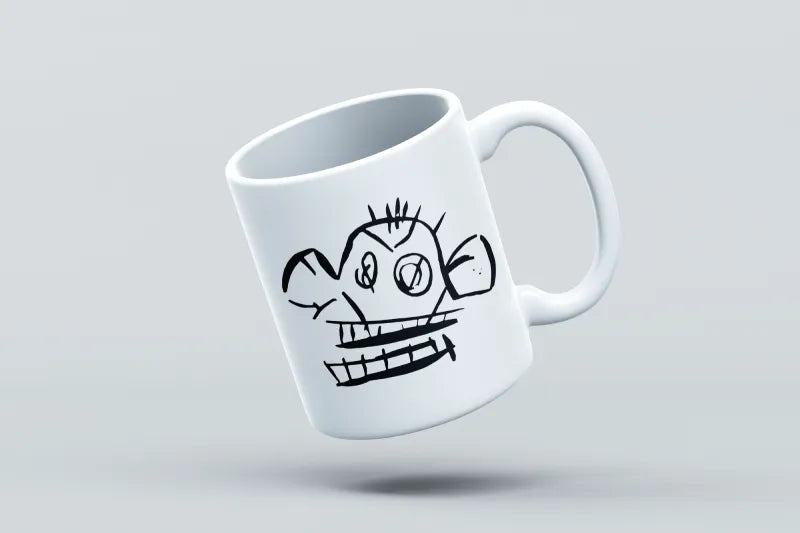 Jinx Monkey League of Legends Mug