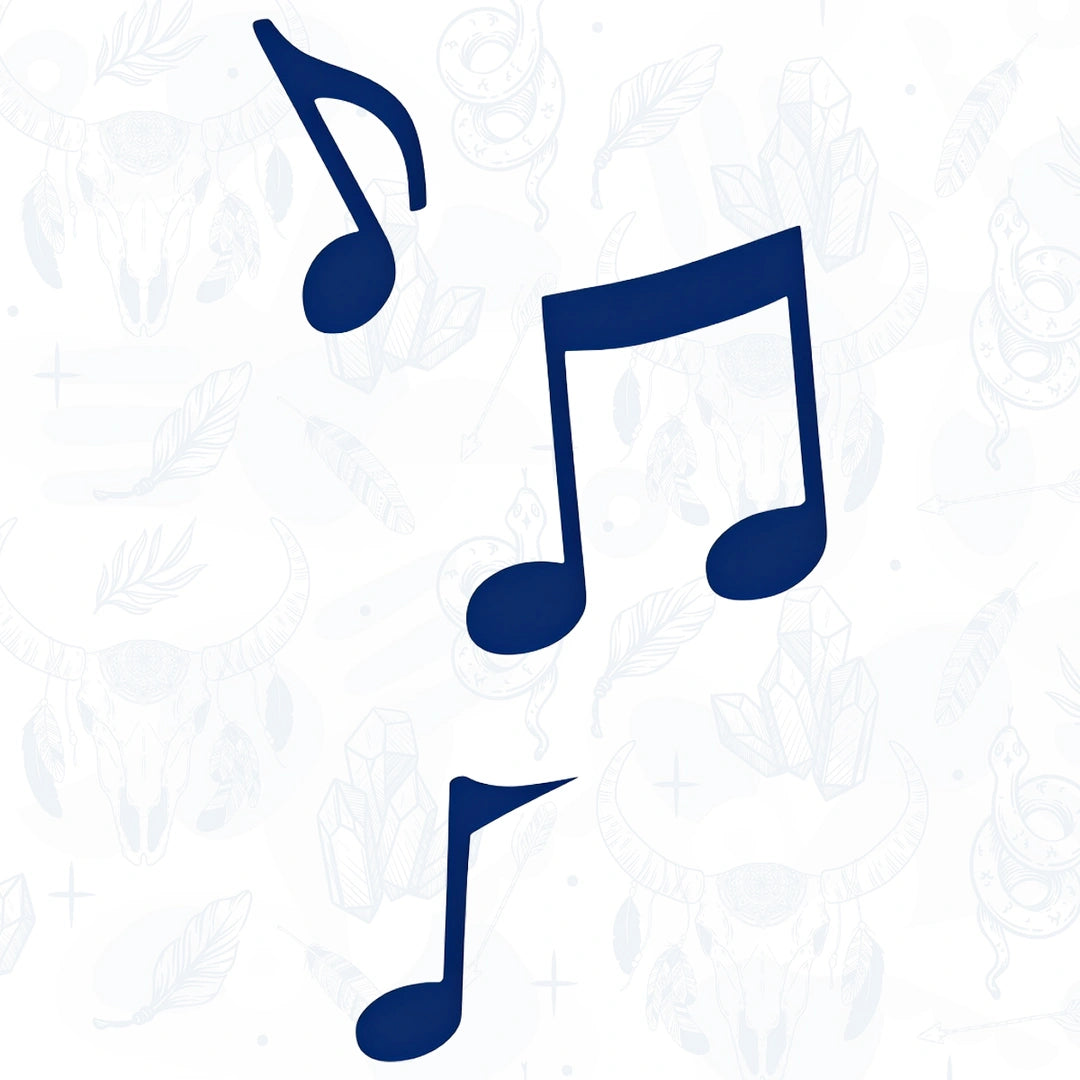 music notes semi permanent tattoo from inkbee store lebanon
