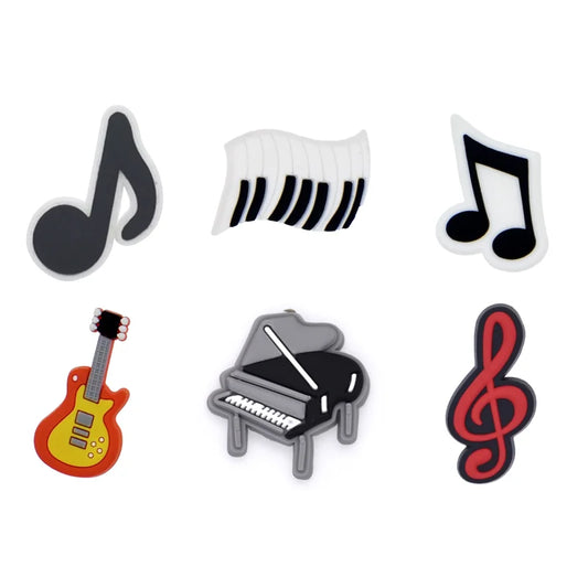 Music Croc Charms