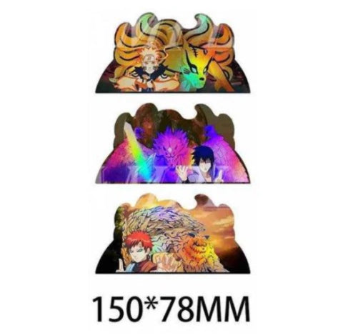 Naruto x Sasuke x Gaara 3D Motion Sticker | 15 x 7.8 cm