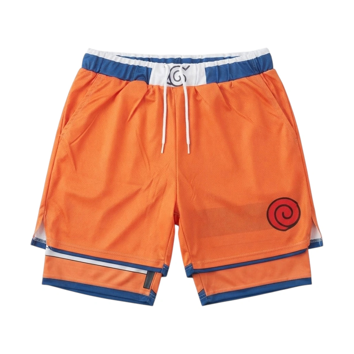 naruto uzumaki 2 layer compression mesh shorts for gym workouts from inkbee store lebanon