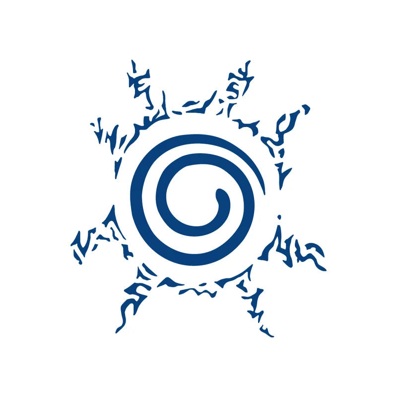Naruto Tailed Beast Seal Mark Semi-Permanent Jagua Tattoo