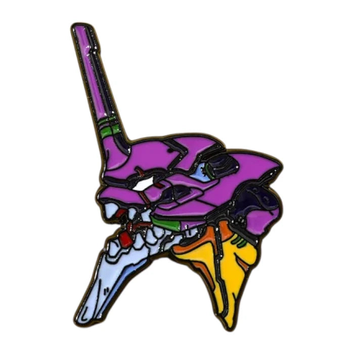 purple beast enamel pins evangelion 01 neon genesis evangelion