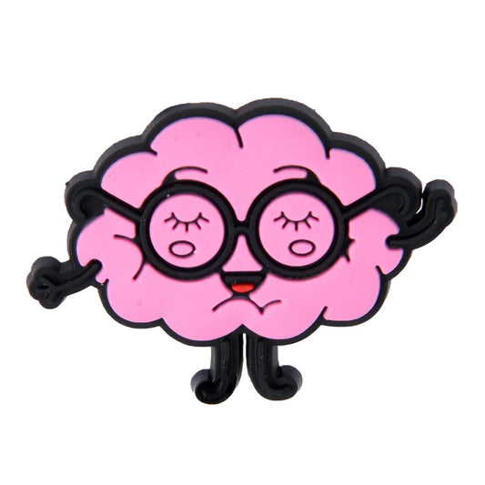 Smarty Pants Brain Smart Intelligence Rubiks Cube Croc Charms for Crocs | Jibbitz
