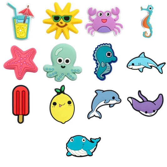 Summer Croc Charms