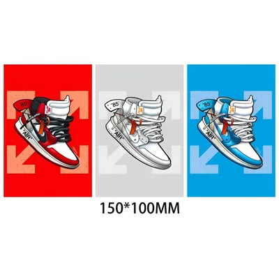 Lenticular Sticker - Nike Air Jordan 3D Motion Sticker