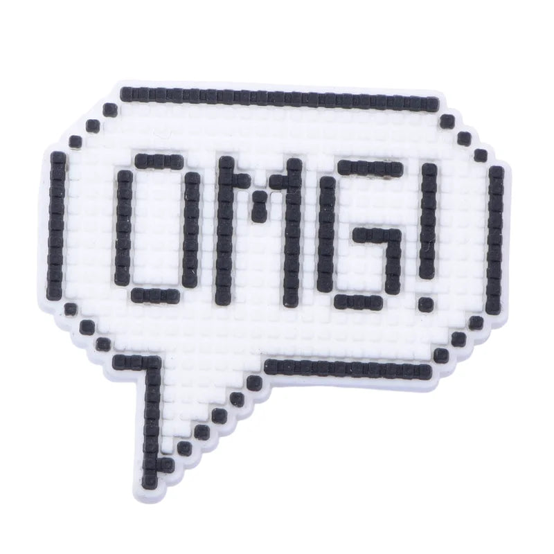 OMG Video Games Chat Croc Charms for Crocs | Jibbitz