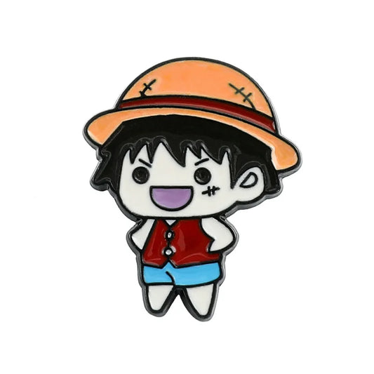 One Piece Enamel Pins