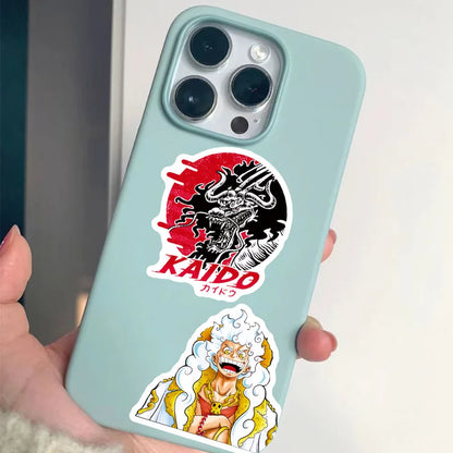 Phone case with 'Kaido' design held by a person