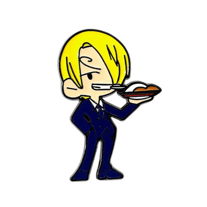 One Piece Enamel Pins
